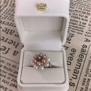 🌹💍WOMEN'S PEARL OPEN RING🌹